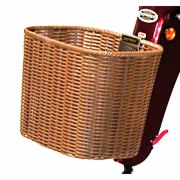 Front Basket, Wicker, Large