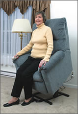 Lift Chair in Use