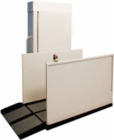 AmeriGlide Hercules II 600 Vertical Platform Lift - Reconditioned Residential