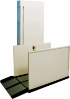 AmeriGlide Hercules II Vertical Platform Lift - Reconditioned Commercial