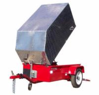 Aluminum Trailer Cover - Large Size - Tall